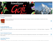 Tablet Screenshot of goji99.blogspot.com