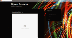 Desktop Screenshot of djnipun.blogspot.com