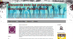 Desktop Screenshot of falsapolitica.blogspot.com