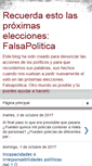 Mobile Screenshot of falsapolitica.blogspot.com