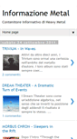 Mobile Screenshot of informazionemetal.blogspot.com