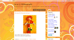 Desktop Screenshot of leliartesanato.blogspot.com