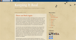 Desktop Screenshot of clara-keepingitreal.blogspot.com