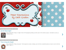 Tablet Screenshot of craftycath.blogspot.com