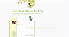 Desktop Screenshot of for-all-ebooks.blogspot.com