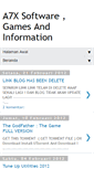 Mobile Screenshot of a7xsoftware.blogspot.com