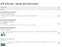 Tablet Screenshot of a7xsoftware.blogspot.com
