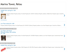 Tablet Screenshot of marina-tower-relau.blogspot.com