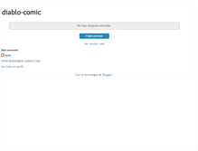Tablet Screenshot of diablo-comic.blogspot.com