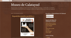 Desktop Screenshot of museodecalatayud.blogspot.com