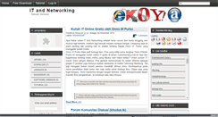 Desktop Screenshot of ekoya.blogspot.com