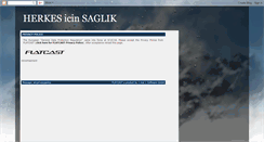 Desktop Screenshot of herkesicinsaglik.blogspot.com