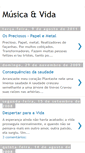 Mobile Screenshot of amusicaevida.blogspot.com