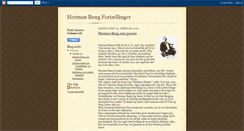 Desktop Screenshot of hermanbangfortaellinger.blogspot.com