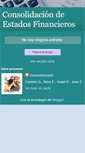Mobile Screenshot of consolidacion-estados-financieros.blogspot.com