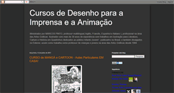 Desktop Screenshot of cursodequadrinhos.blogspot.com