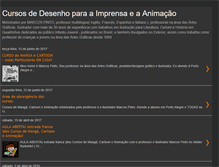 Tablet Screenshot of cursodequadrinhos.blogspot.com