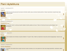 Tablet Screenshot of pieninayteikkuna.blogspot.com