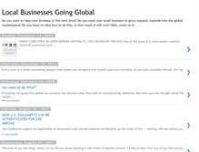 Tablet Screenshot of businessgoingglobal.blogspot.com