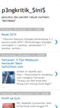 Mobile Screenshot of pengkritiksinis.blogspot.com