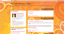 Desktop Screenshot of casiangeles2009telefe.blogspot.com