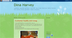 Desktop Screenshot of dinaharvey.blogspot.com