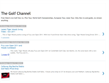 Tablet Screenshot of golf-live.blogspot.com