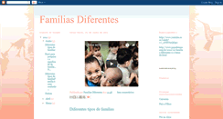 Desktop Screenshot of diferentesfamilias.blogspot.com