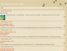 Tablet Screenshot of bigeasyonlowcarb.blogspot.com