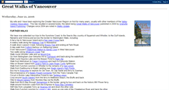 Desktop Screenshot of greatwalksofvancouver.blogspot.com