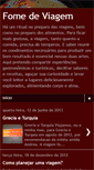 Mobile Screenshot of fomedeviagem.blogspot.com