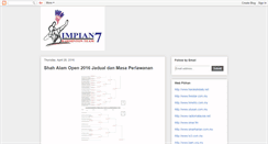 Desktop Screenshot of impian7.blogspot.com
