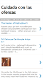 Mobile Screenshot of cuidadoconlasofensas.blogspot.com
