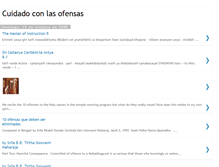 Tablet Screenshot of cuidadoconlasofensas.blogspot.com