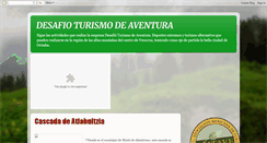 Desktop Screenshot of desafioturismodeaventura.blogspot.com