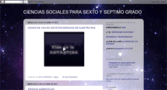 Desktop Screenshot of cienciassocialesde7grado.blogspot.com