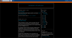 Desktop Screenshot of dstaples.blogspot.com
