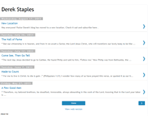 Tablet Screenshot of dstaples.blogspot.com