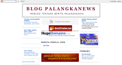 Desktop Screenshot of palangkanews.blogspot.com