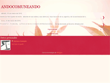 Tablet Screenshot of andocomuneando.blogspot.com