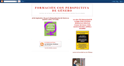 Desktop Screenshot of formacionengenero.blogspot.com