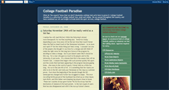 Desktop Screenshot of cfbparadise.blogspot.com