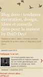 Mobile Screenshot of deco-tendance.blogspot.com