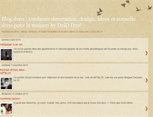 Tablet Screenshot of deco-tendance.blogspot.com