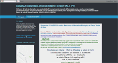 Desktop Screenshot of noinceneritoremontale.blogspot.com