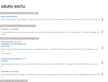 Tablet Screenshot of grupoinsitu.blogspot.com