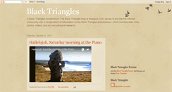 Desktop Screenshot of black-triangles.blogspot.com