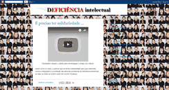 Desktop Screenshot of deficienciaintelectualg1.blogspot.com