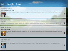 Tablet Screenshot of livelaughlove-annabeth.blogspot.com