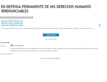 Tablet Screenshot of mi-libertad-de-conciencia-pensamiento.blogspot.com